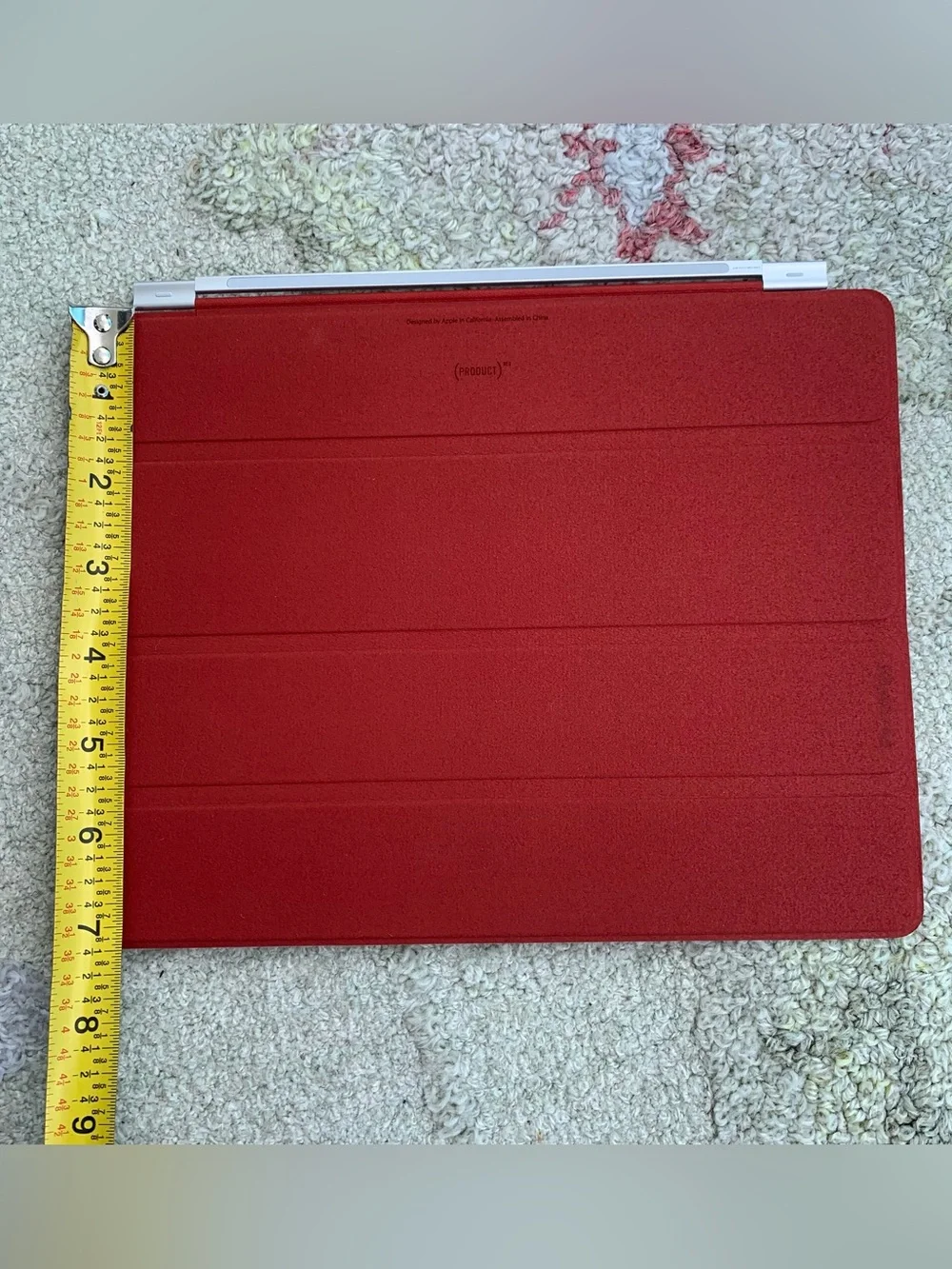 Genuine Apple iPad Leather Smart red cover 2nd gen